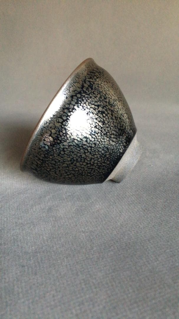 【龍風】建窯油滴天目小碗・油滴天目小杯・油滴盃・油滴杯・油滴天目盞