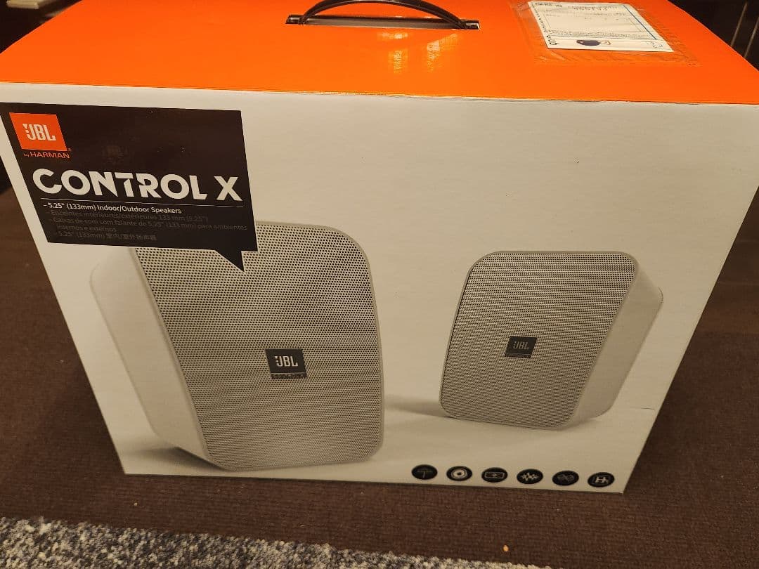 JBL スピーカー CONTROL X ペア 白 ホワイト ブックシェルフ型