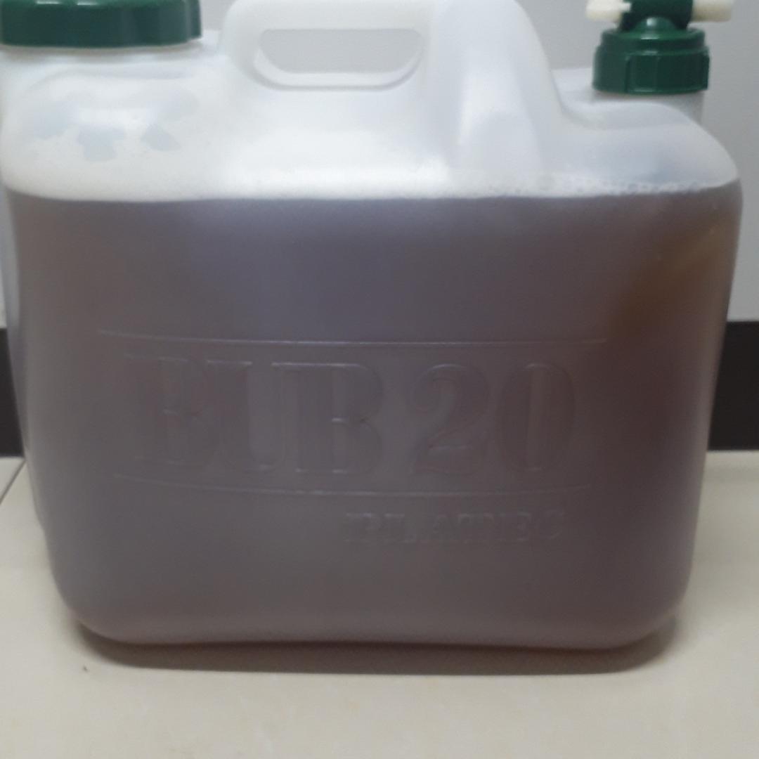 即購入OK☆　EM入り日本ミツバチ蜂蜜入り　無添加石鹸水　ミントの香り　23ｋｇ