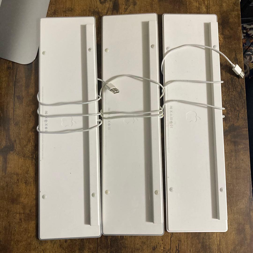Apple Keyboard 日本語配列 有線 3台セット