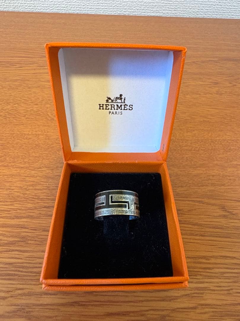 HERMES エルメス ムーブアッシュリング シルバー SV925 ＃52