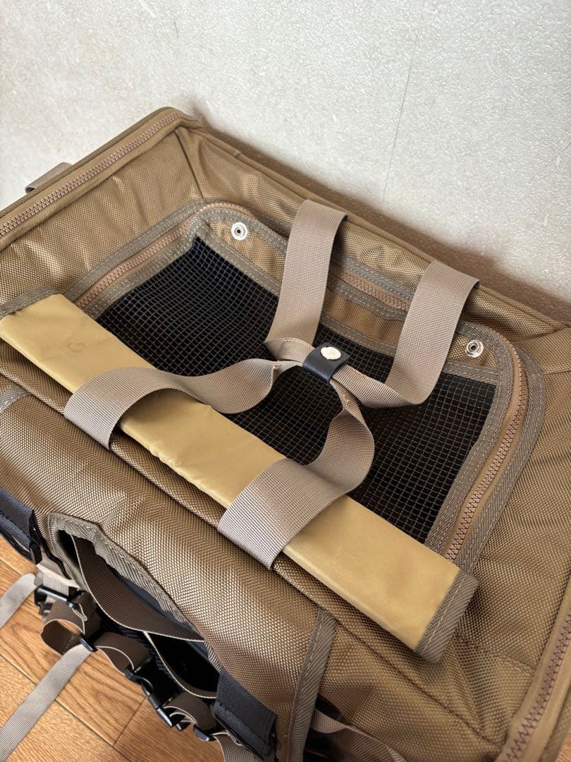 PET SOIEX ブラウンキャリーバッグ&カート