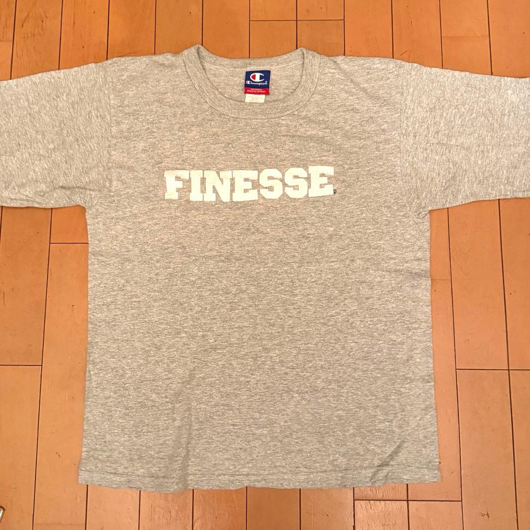 [激レア] FINESSE SUPREME CHAMPION Tシャツ グレーM