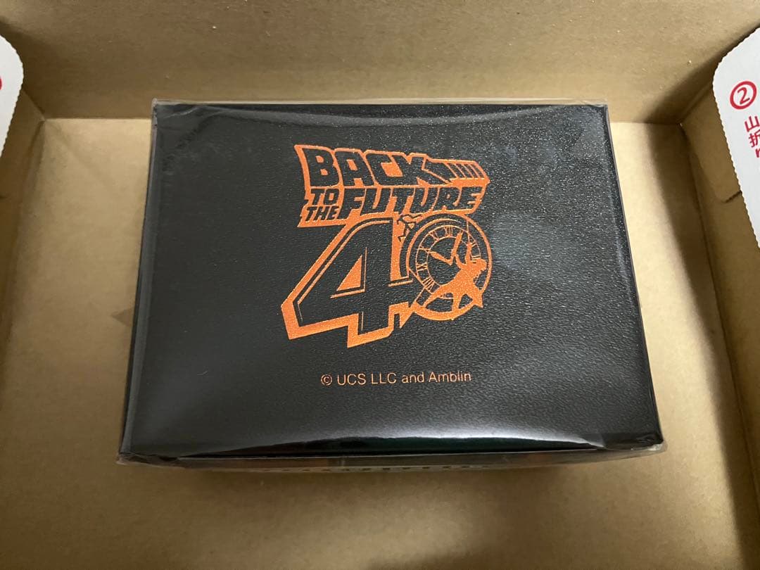 ■『バック・トゥ・ザ・フューチャー』40th　デロリアン クリスタルオブジェ