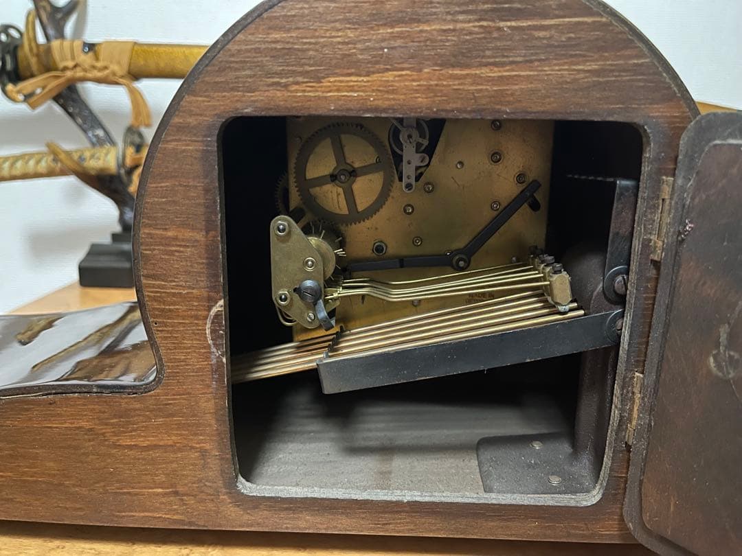 日の出型 アンティーク置時計 A.Frick Nachf / ドイツ製