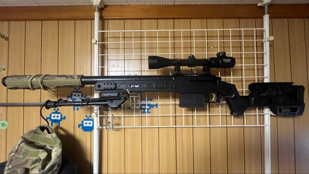VSR Gspec slong airsoft ストック、トリガー マガジン3個