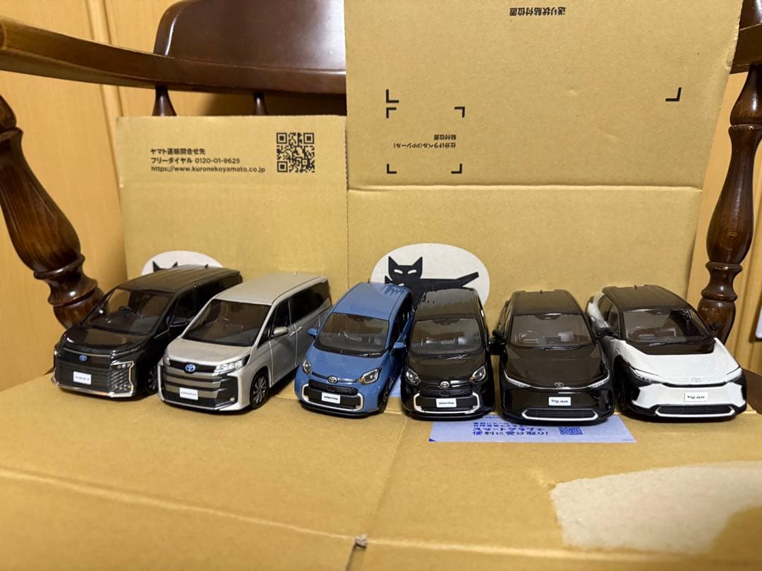 ア*ァ様 トヨタ ミニカーセット 6台