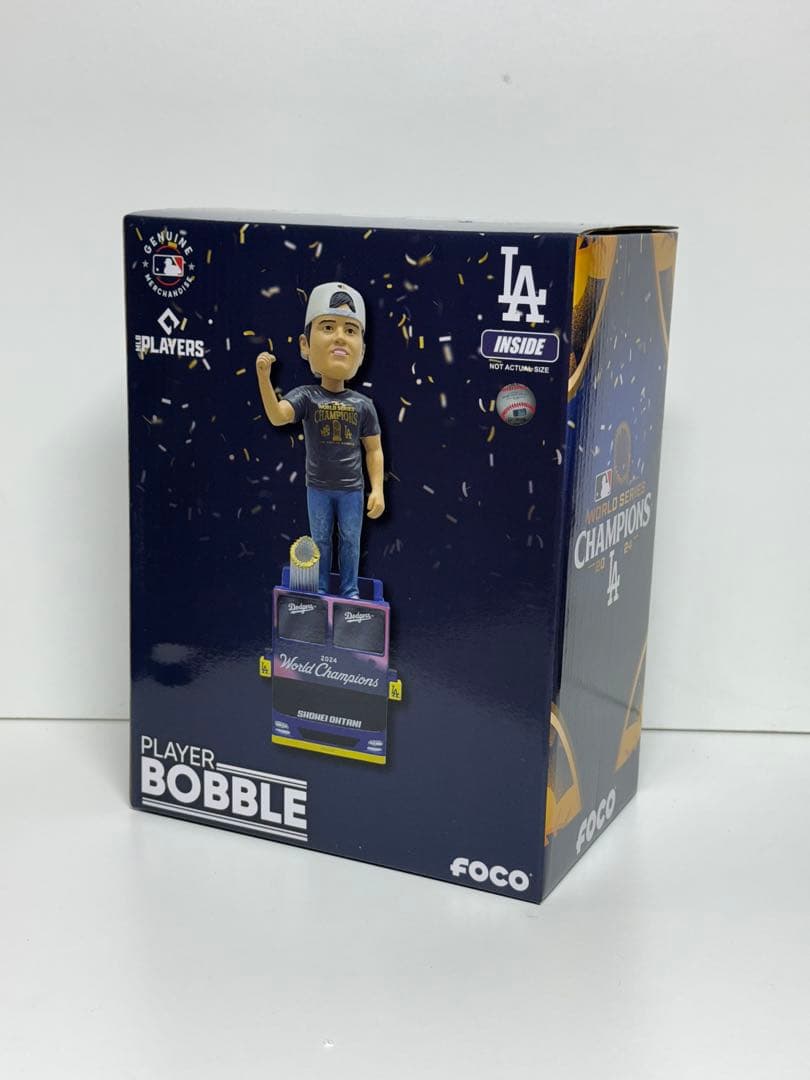 大谷翔平　MLB ドジャース　ボブルヘッド ワールドチャンピオンズ　55番
