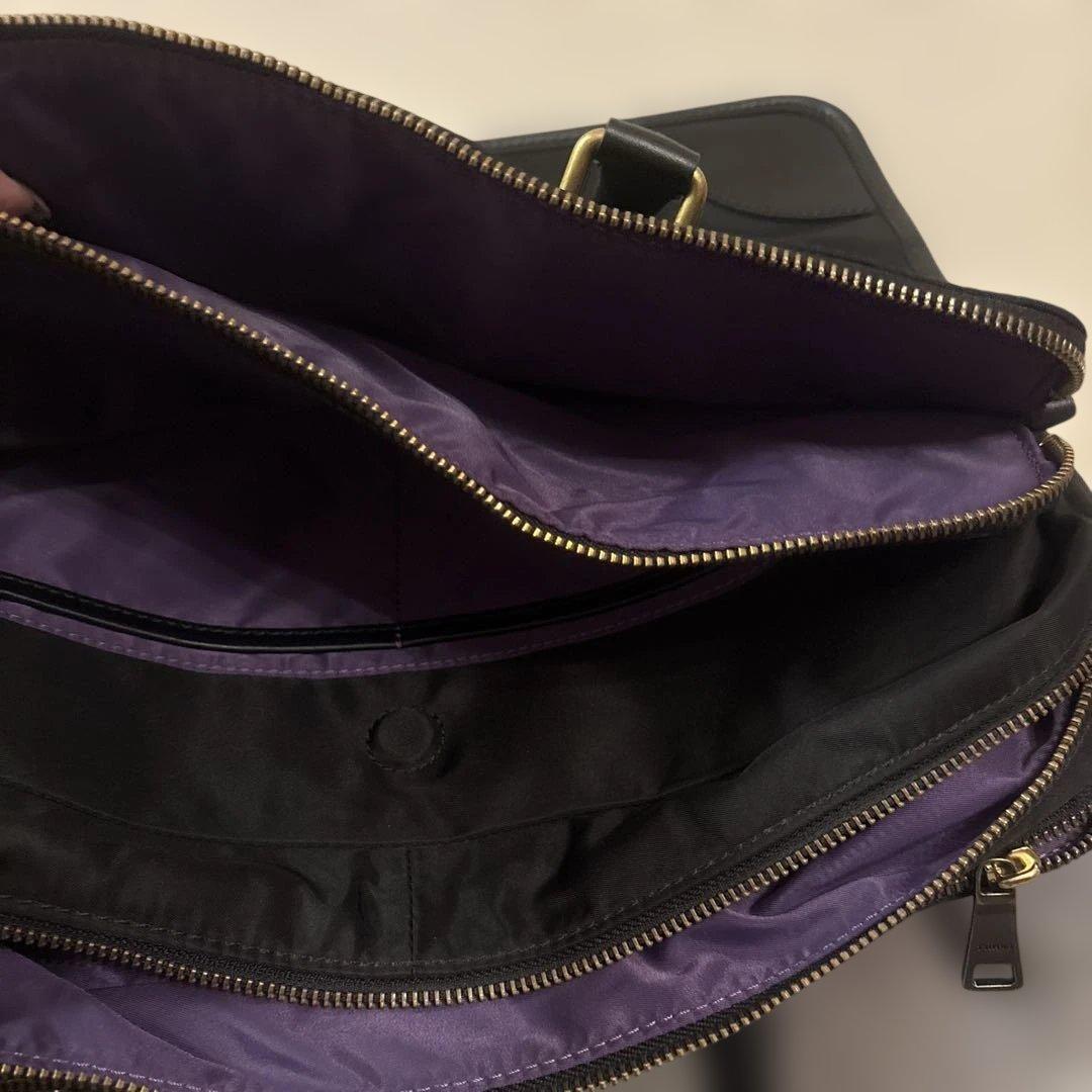 ケーヒルビジネスバッグ 黒 ナイロン レザー 新品未使用