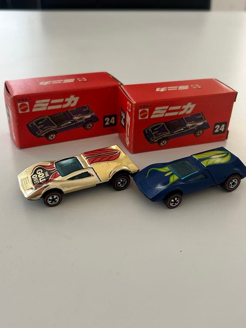 116.MATTEL ミニカ バズオフ ホットウィル製 赤箱