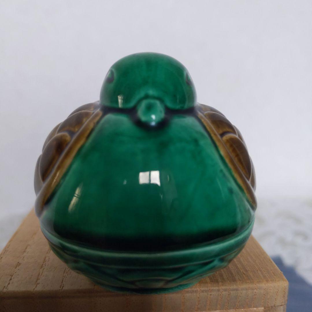 茶道具　香合　中村翠嵐　作　交阯　大鴨　表千家　裏千家　【匿名配送】