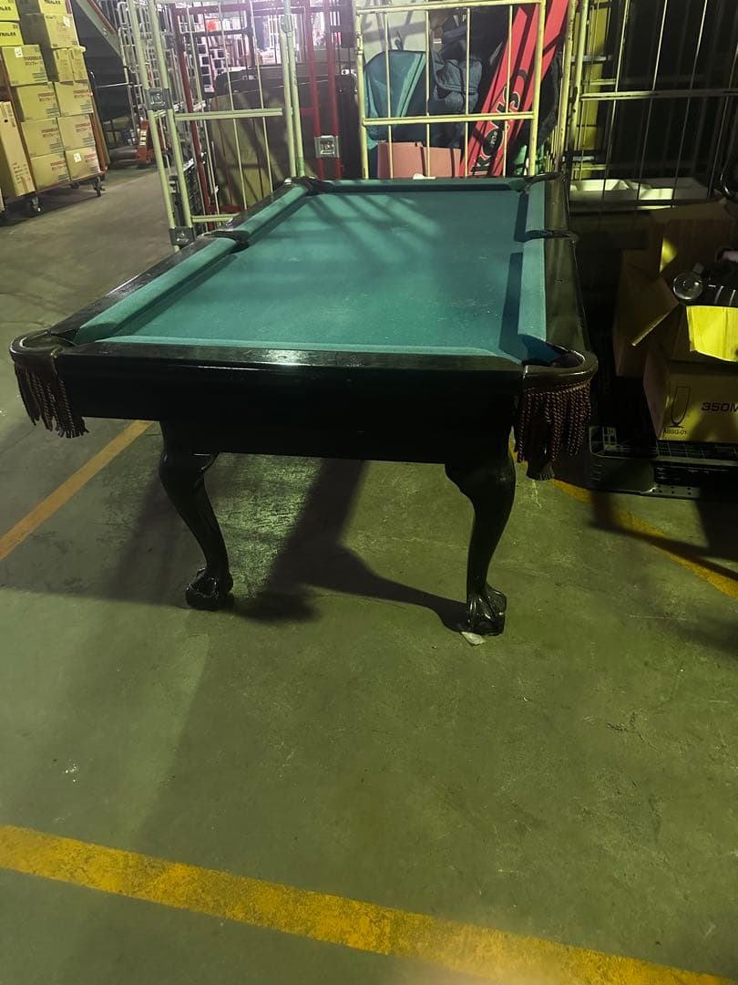 と*ち様 クラシックビリヤードテーブル 黒