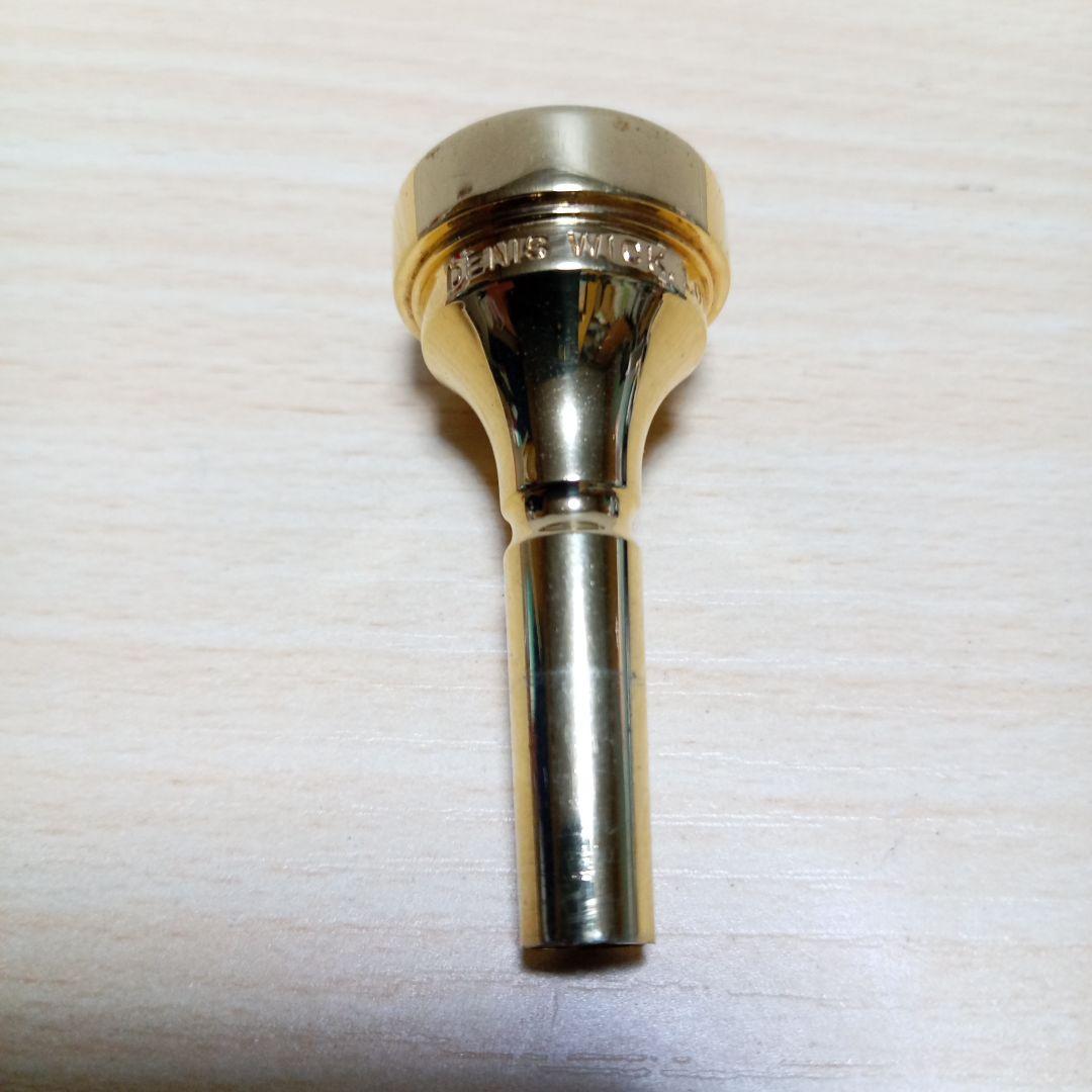 デニスウィックDENIS WICK ショートコルネット マウスピース 4金メッキ
