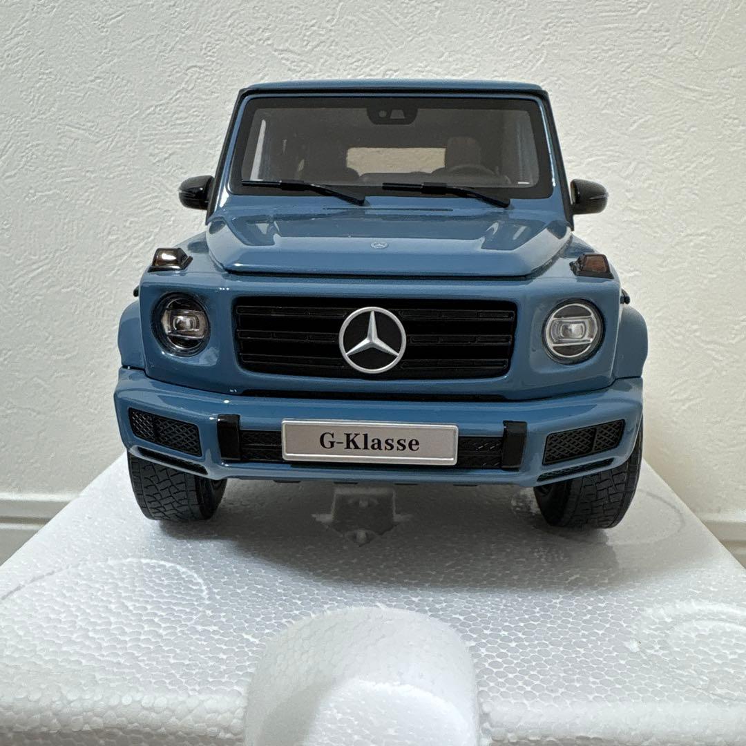 ミニチャンプス ベンツ G400d 1/18 ミニカー チャイナブルー