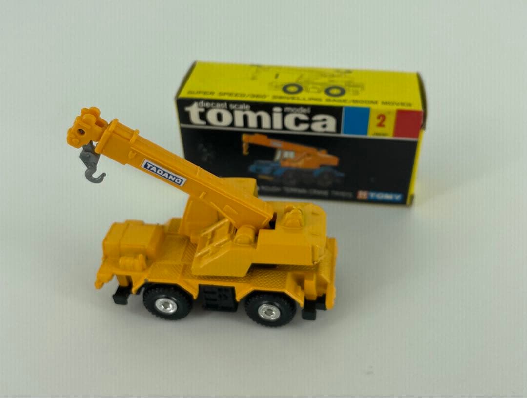 トミカ 多田野ラフターラインクレーンTR151S 日本製