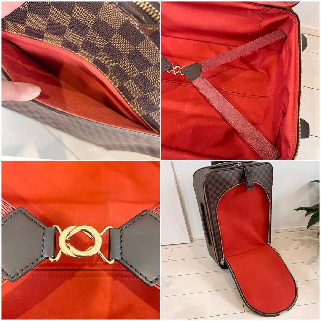 ルイヴィトン ダミエ エベヌ ペガス55キャリーバッグ スーツケース　旅行