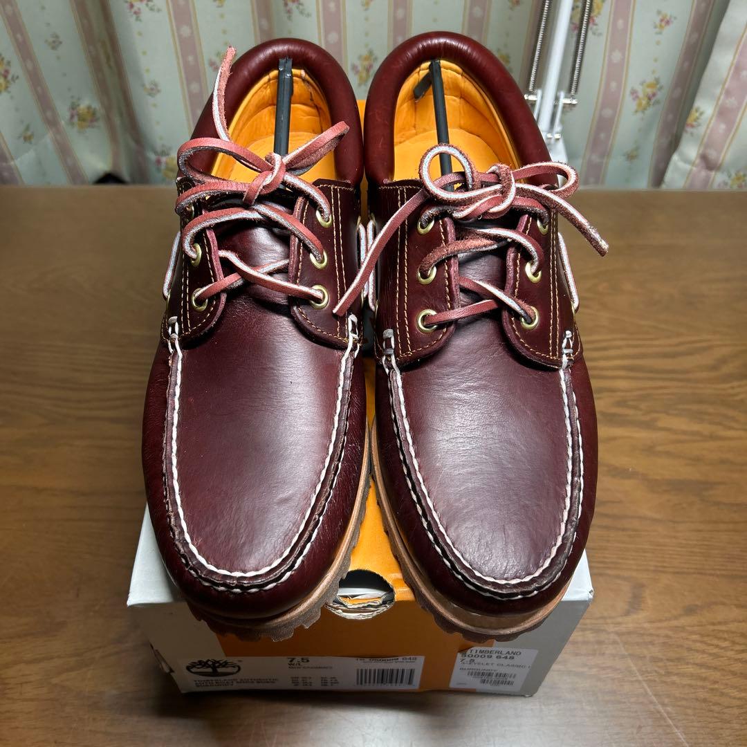 Timberland ティンバーランド 3eye バーガンディ　25.5