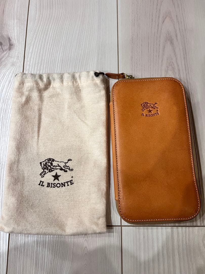 【新品】イルビゾンテ　IL BISONTE 本革　長財布