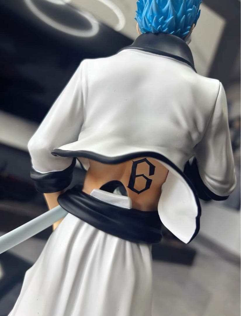 BLEACH  黒衣少年図 グリムジョー  ガレージキット ガレキ スタチュー⑨