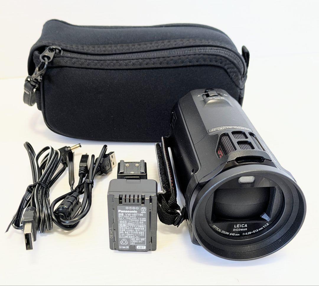 美品　パナソニック ビデオカメラ HC-VX985M-K 内蔵64GB