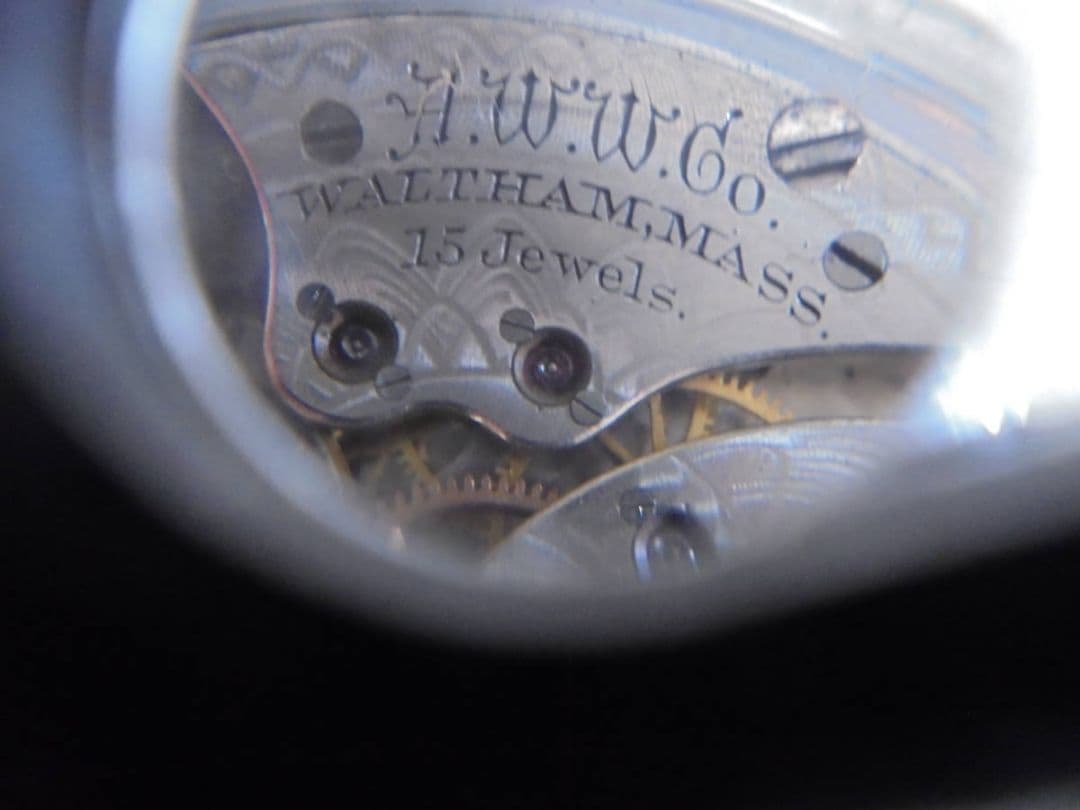 AKa6836　WALTHAM　ウォルサム　アンティーク　懐中時計　ヴィンテージ