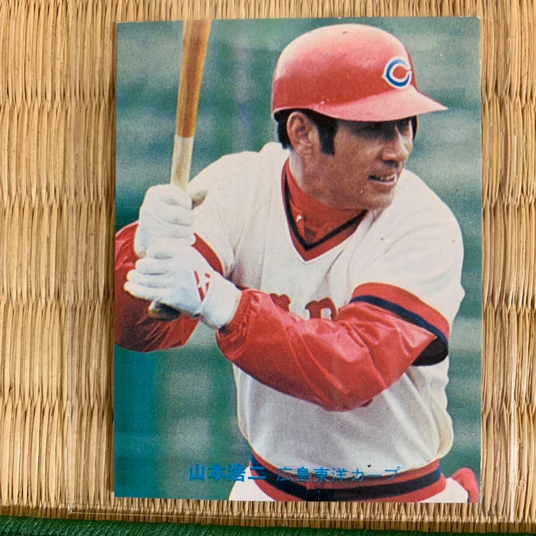 カルビープロ野球カード1981年No.19広島東洋カープ山本浩二