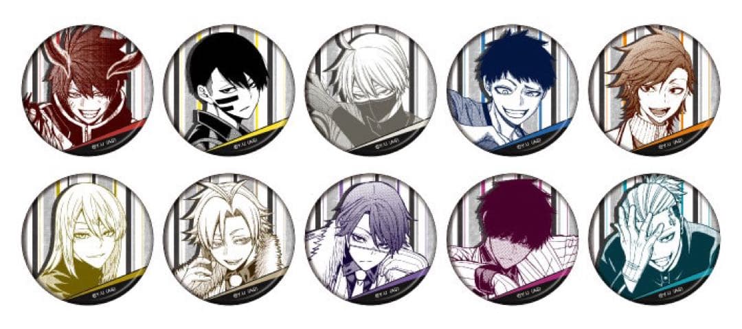 桃源暗鬼　メディコス 缶バッジ　コレクション　vol.1 タワレコ　BOX