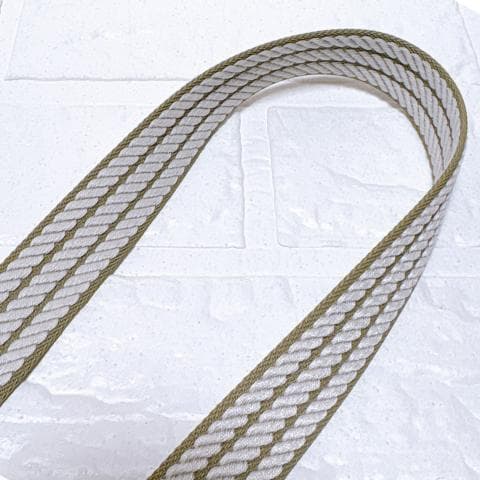 HERMES エルメス バンドリエール サングル コルダージュ ベージュマルファ