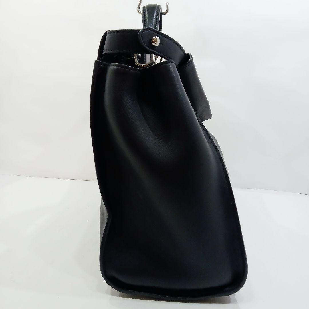 フェンディ ピーカブー モンスター ビジネスバッグ 2way 2室 A4可 黒