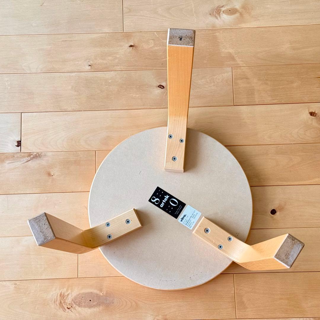 artek stool 60 リノリウム ブラック アルテック 黒 スツール