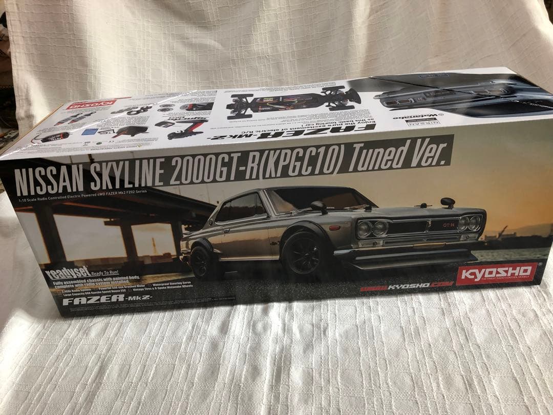 ★京商★日産スカイライン1/10 2000ＧＴＲ　ラジコン　　　ハコスカ