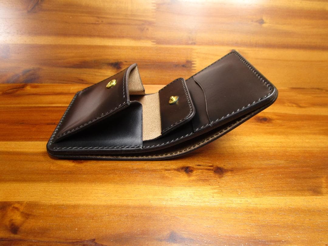 Horween コンパクト財布 ホーウィン クロムエクセル カラーオーダー