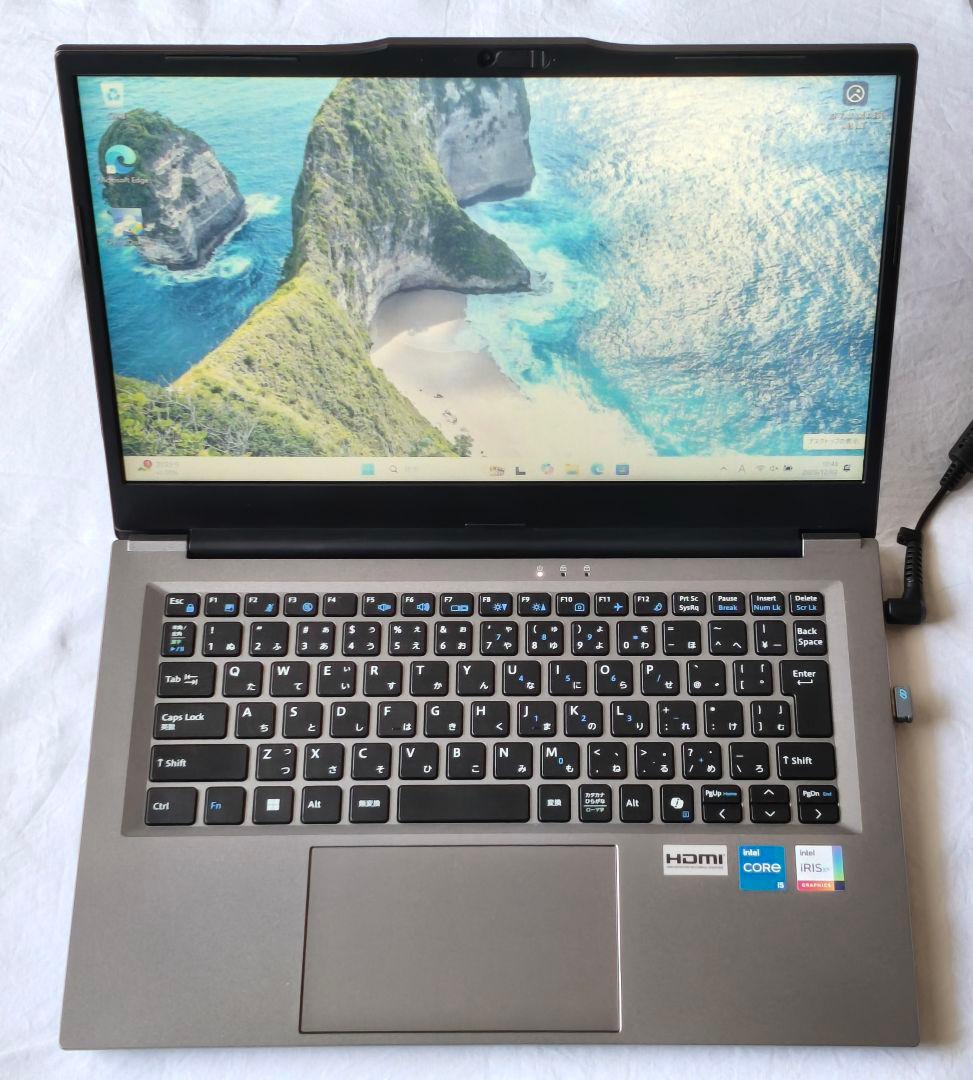 その他ノートPC本体 Thirdwave F-14RP5S/Core i5-1334U/office