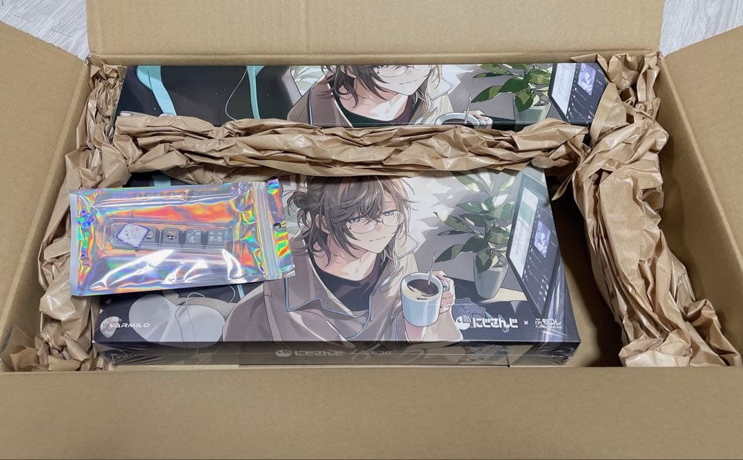 にじさんじ × ふもコレ叶 キーボード、マウスパッド、キーキャップセット