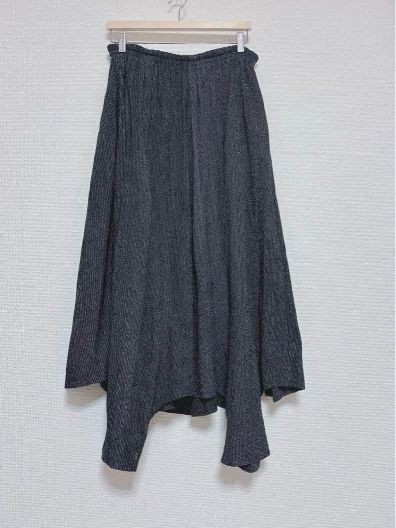 6/9終◆天然素材　草木染【工房野良】タッサーシルク100% パンツ