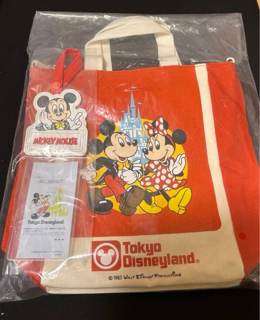 【未使用】ディズニー　40周年　ショルダーバッグ　グランドフィナーレ　エコバッグ