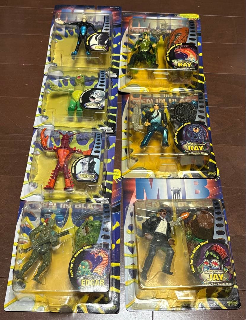 Men in Black フィギュア 7体セット　メンインブラック当時物 レトロ