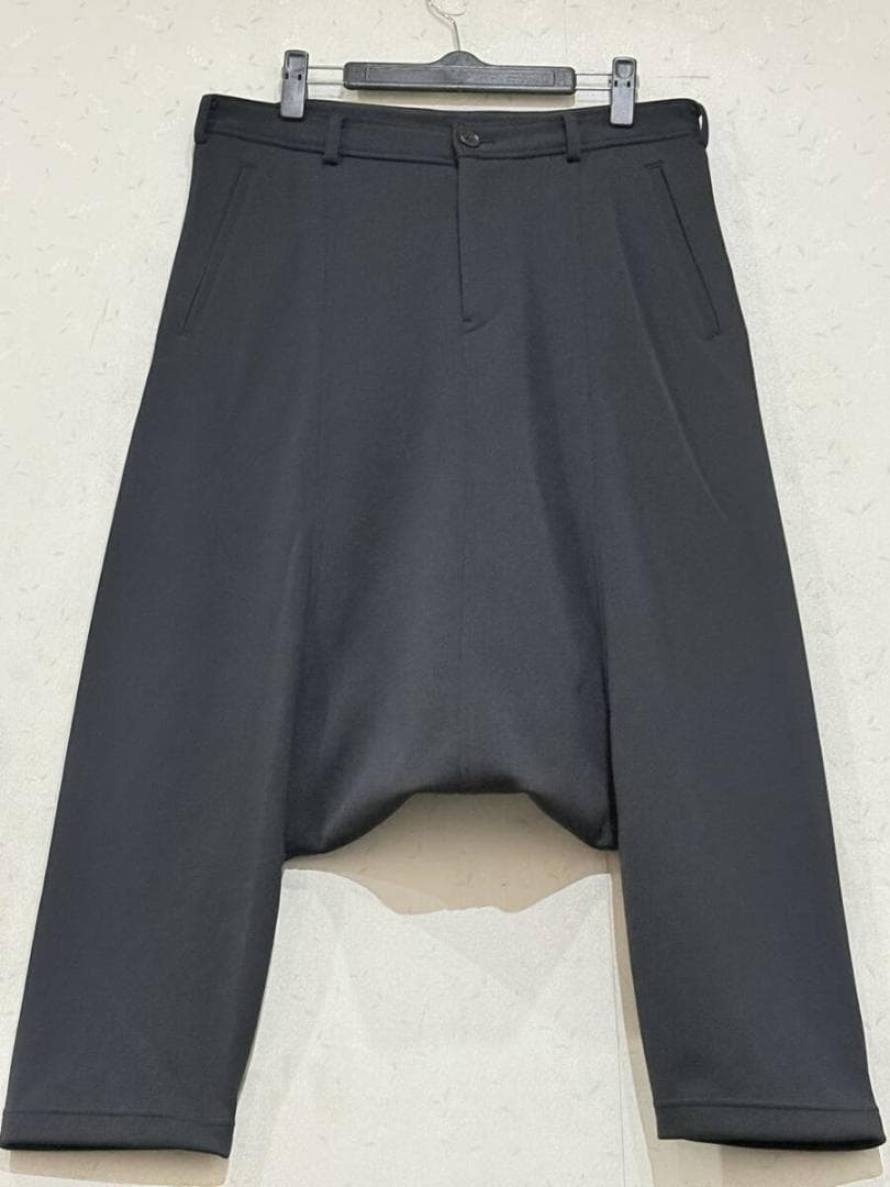 ブラック コムデギャルソン 1D-P002 サルエルパンツ 日本製 S