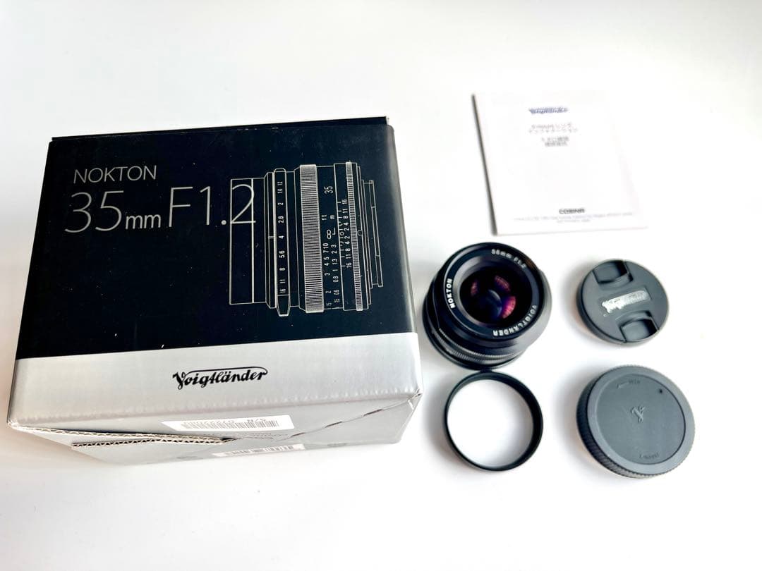 フォクトレンダー NOKTON X-mount 35mm F1.2 Fuji