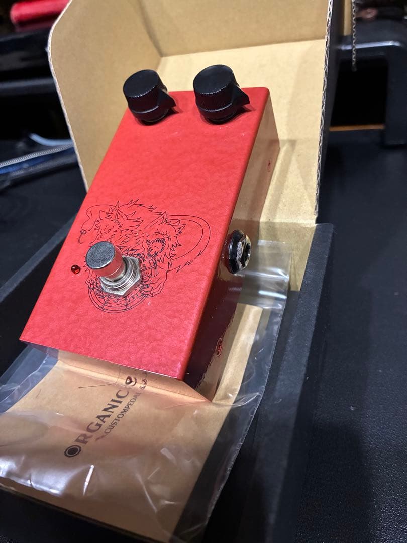 箱付　Organic Sounds Orthros Silicon ファズ