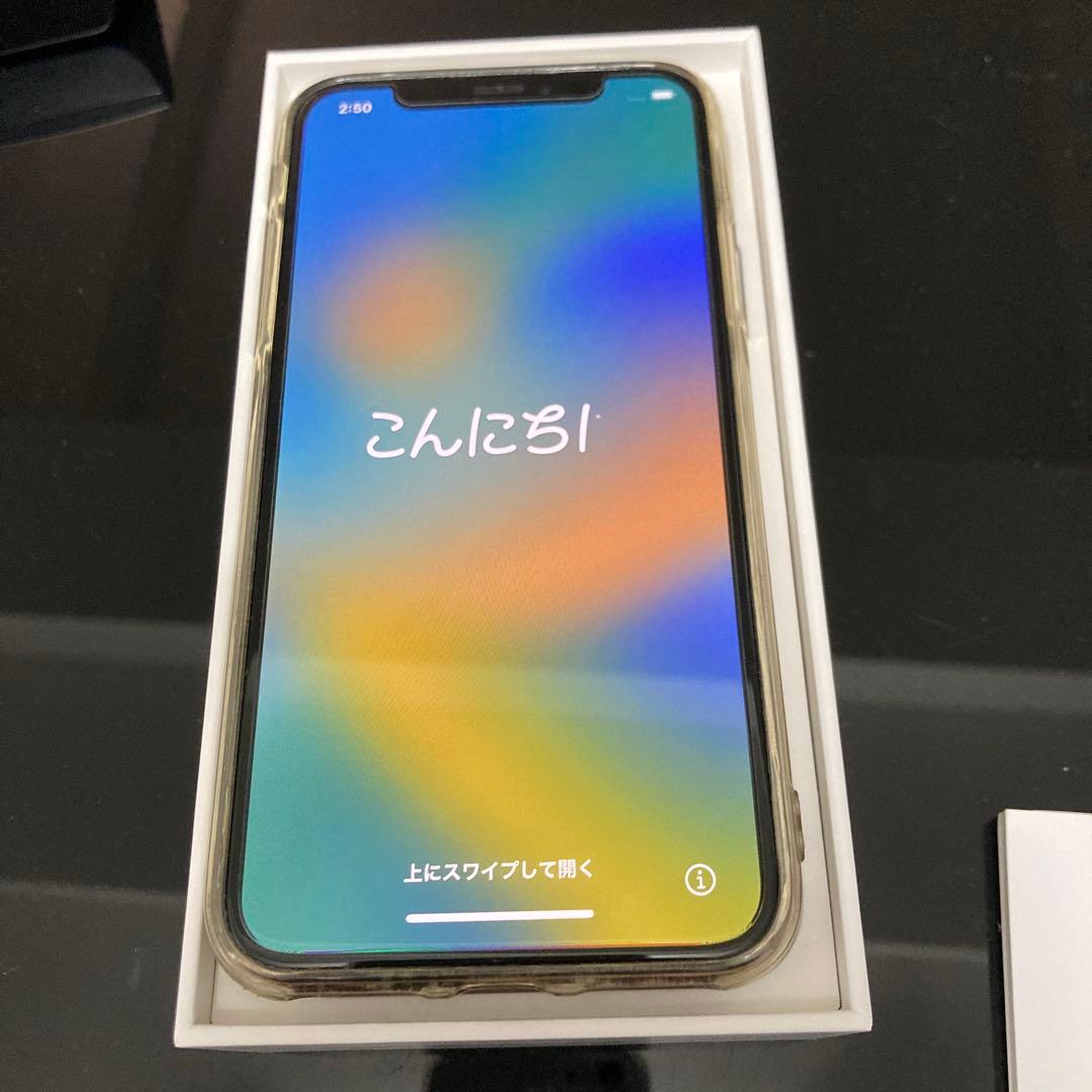 iPhone xs 256gb 本体 付属品有　バッテリー純正100%
