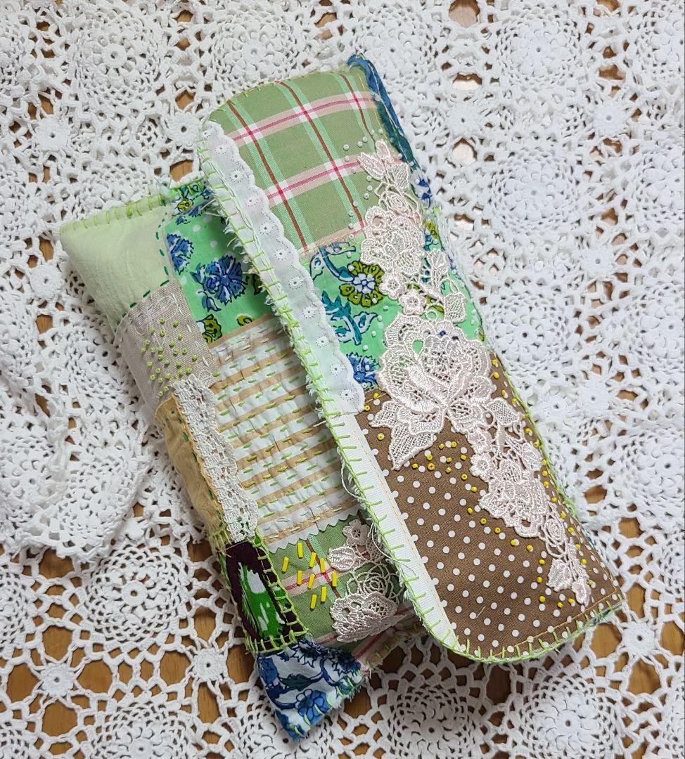 タズちゃん様　junkjournal　ジャンクジャーナル　パッチワーク