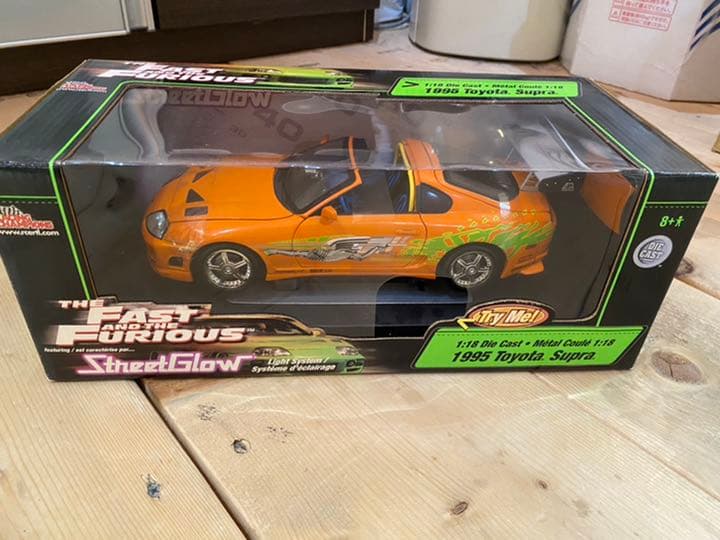 1/18 ワイルドスピード ミニカー スープラ 希少