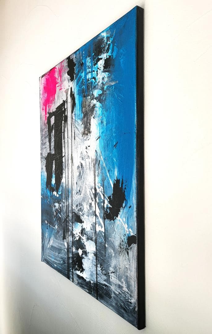 ファイブ / 抽象画 キャンバス 50×40㎝ 原画1点のみ モダンアート