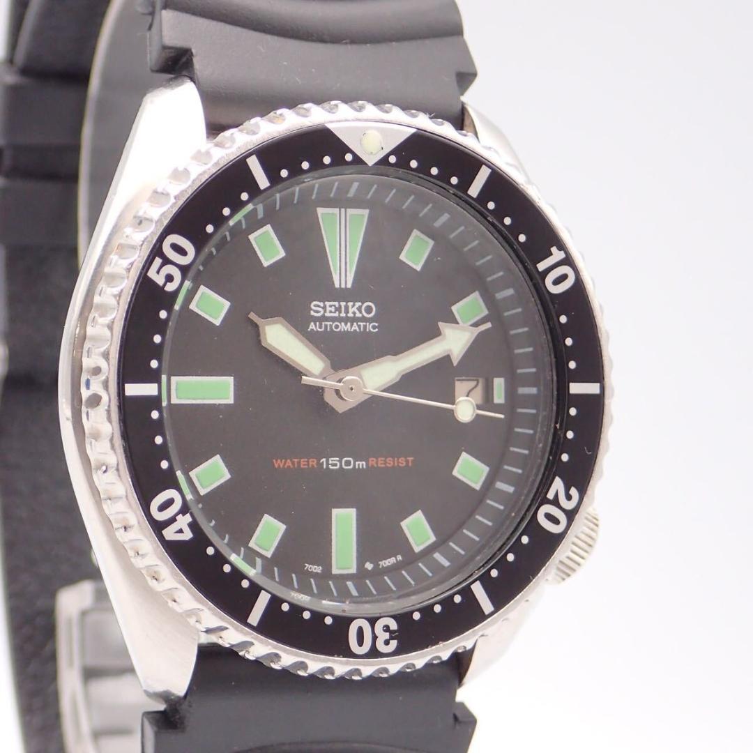 良品　SEIKO 7002-7001 自動巻き ダイバーズウォッチ
