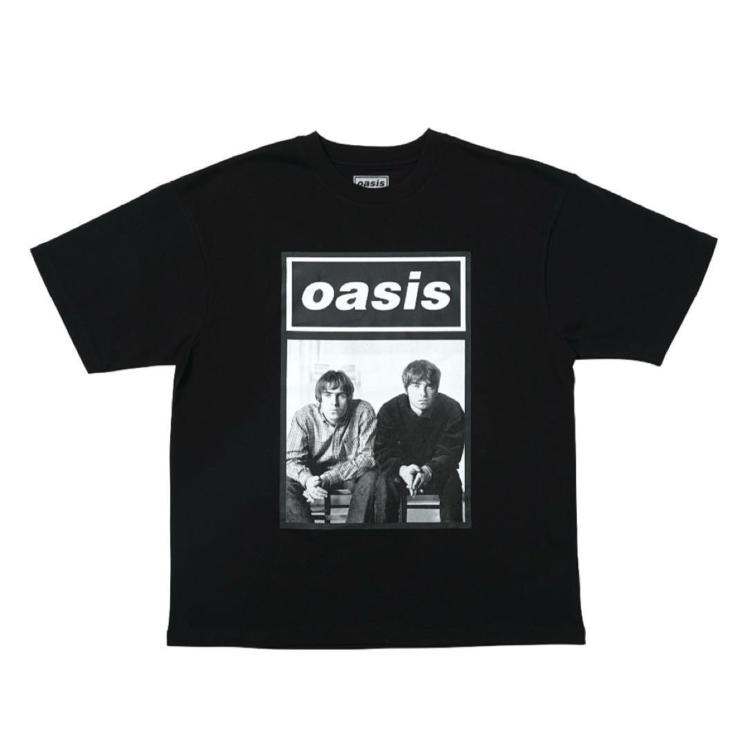 Oasis Live'25 Tシャツ Tour Photo Mono モノクロ