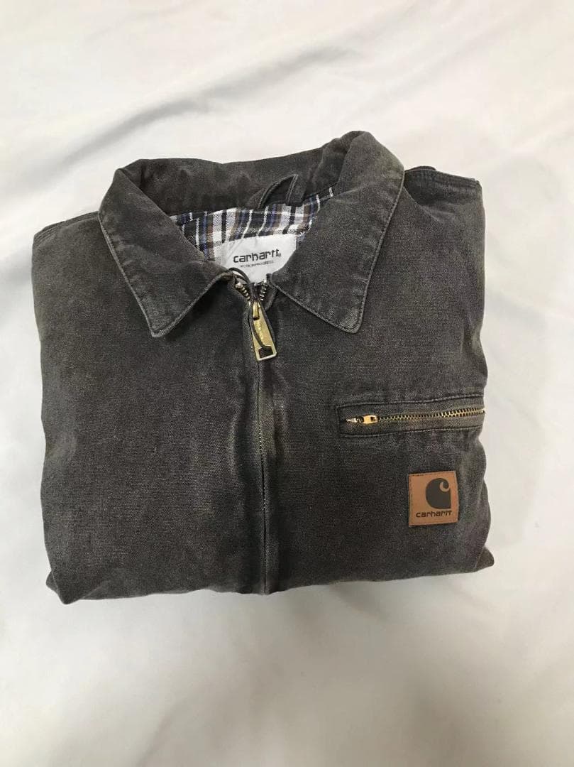 入手困難★カーハートCARHARTT★WIPダック地/デトロイト ジャケット/S