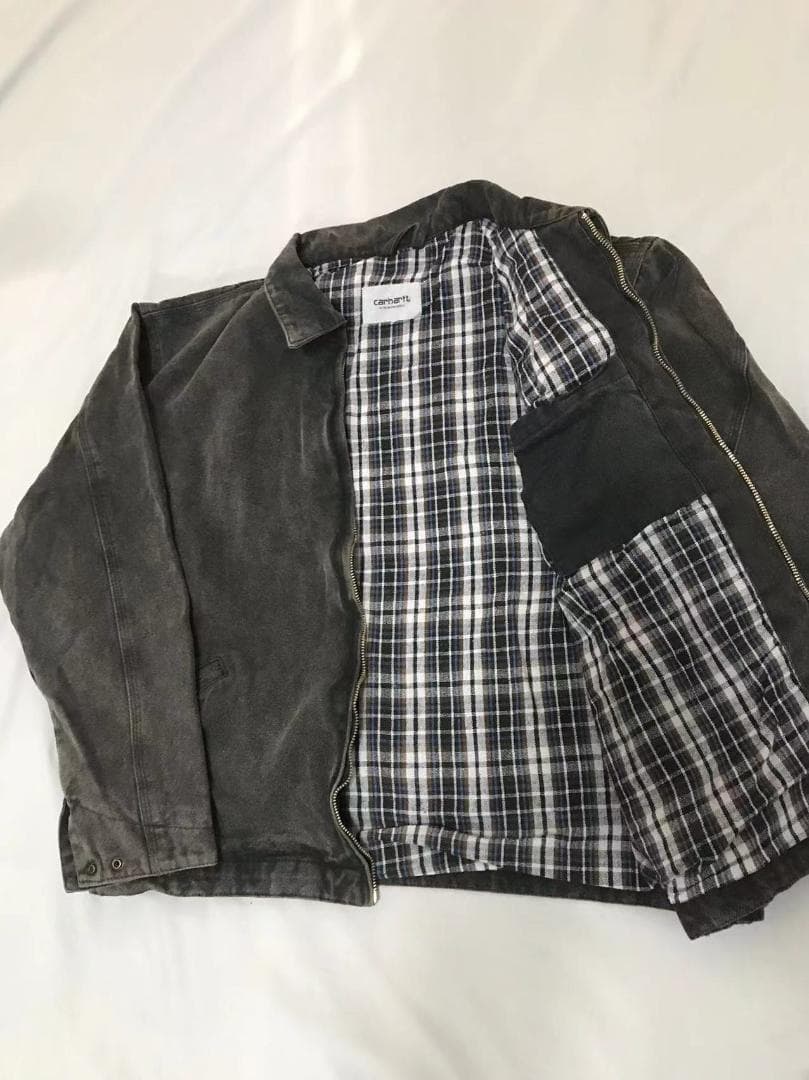 入手困難★カーハートCARHARTT★WIPダック地/デトロイト ジャケット/S