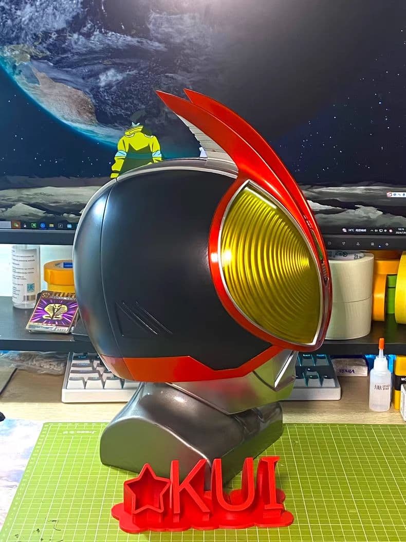 仮面ライダーファイズ 1/1 着用可能ヘルメット (コスプレ・特撮用)