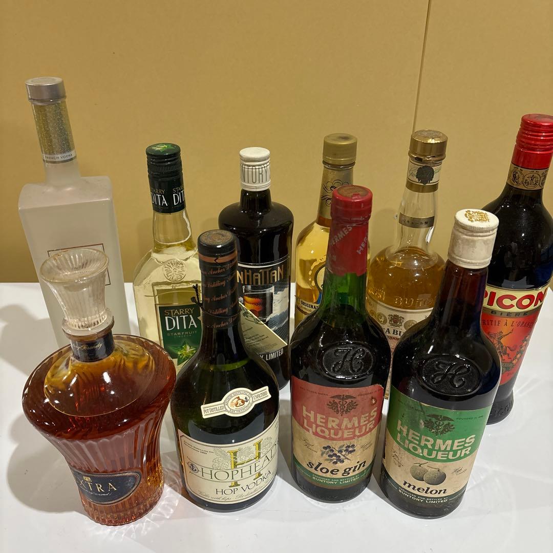 古酒　リキュール　スピリッツ　まとめ売り　10本セット